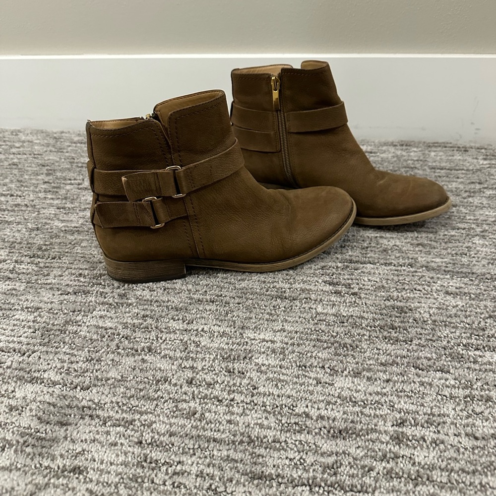 Brown Ankle Boots for Women- Franco Sarto
